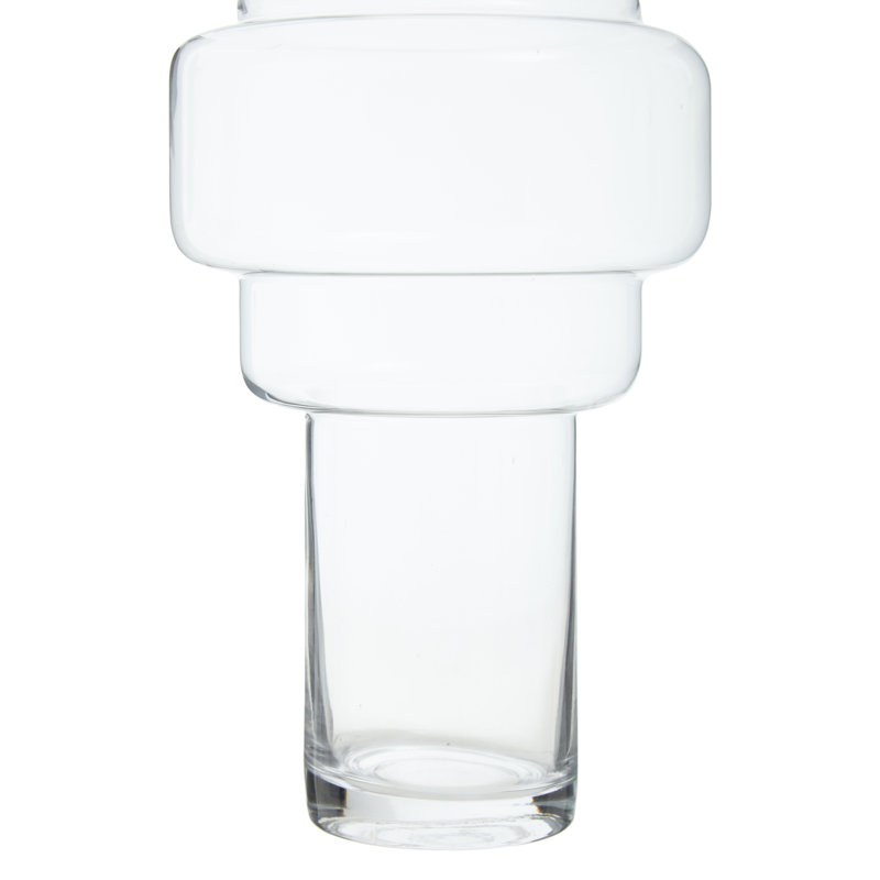 Adrinne Glass Table Vase, Clear