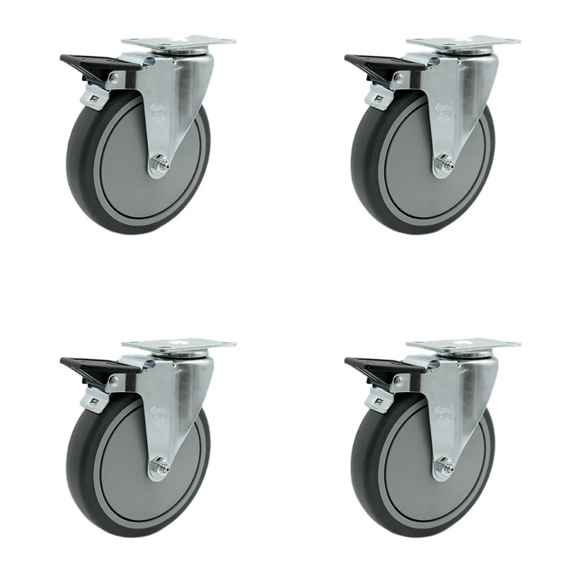Thermoplastic Rubber Caster