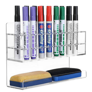 Wrought Studio Dennese 10 Slot Acrylic Pen Holder