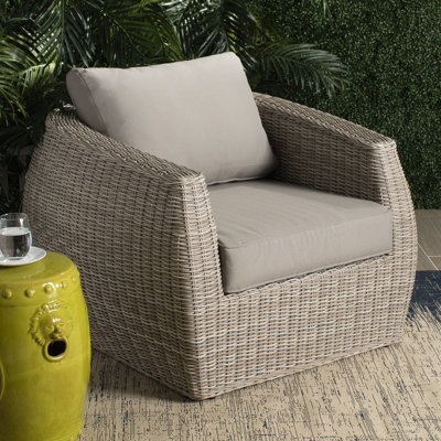 Elora Wicker Outdoor Lounge Chair