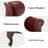 Anapatricia 32.5'' W Genuine Leather Wingback Armchairs-76393409
