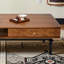 Table basse de style français avec rangement rétro-1982442396