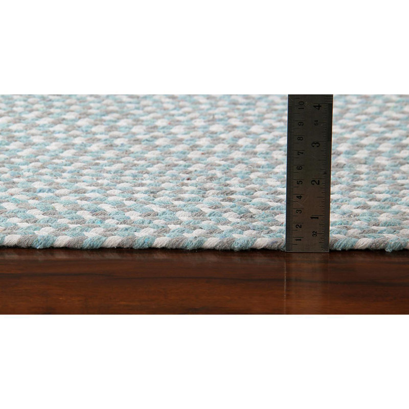Tapis tressé à la main Tarrants, Ovale 4 pi x 6 pi