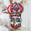 Ornement en bois Frosty Journey par J. Mills-Price