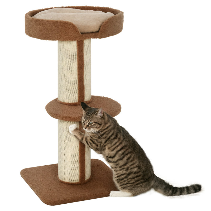 Cameron 91cm H Cat Tree, Brown/Cream