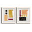 Essie Abstract I - Ensemble de 2 reproductions d'art-600273618-600273616-600273617