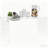 Coffee Table,Long Rectangle Waterfall Coffee Table