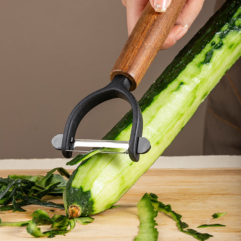 Couteau à éplucher en acier inoxydable