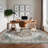 Machine Washable Area Rug Vintage Area Rugs Non Slip Backing Distressed Carpet for Living Room Kitchen Entryway-225642318-225642319