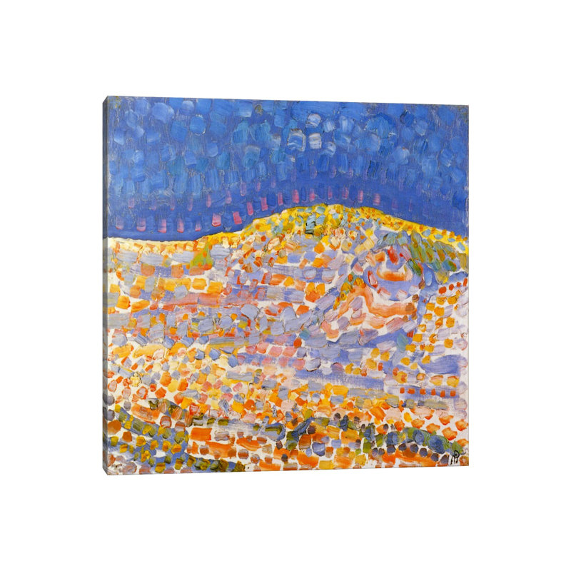 Dune Ll by Piet Mondrian - Wrapped Canvas Painting, 30.48 cm H x 30.48 cm W