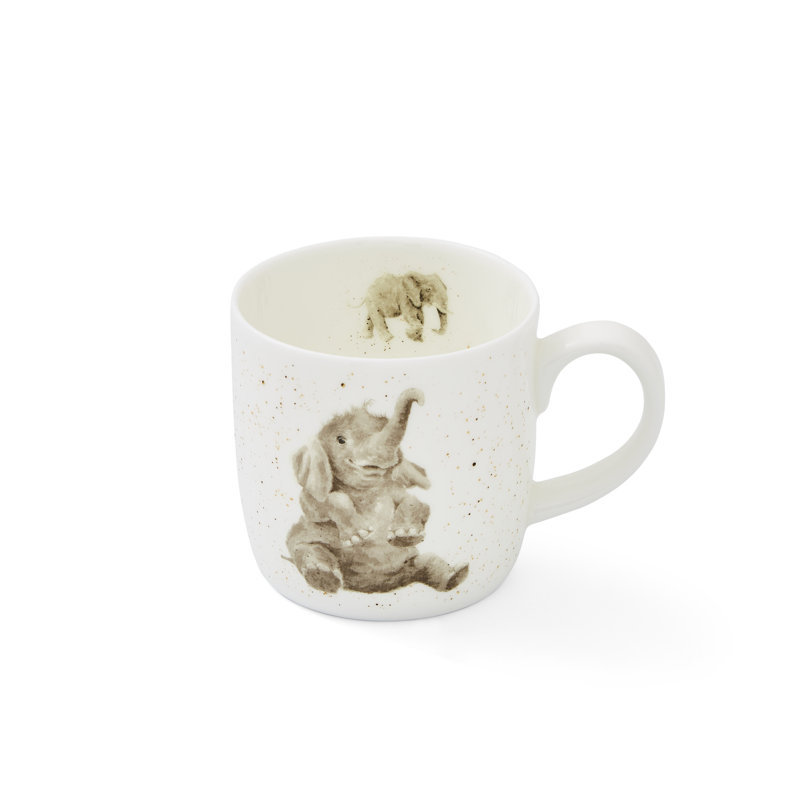 Wrendale Designs, Fine Bone China - Role Model (Elephants) Mug