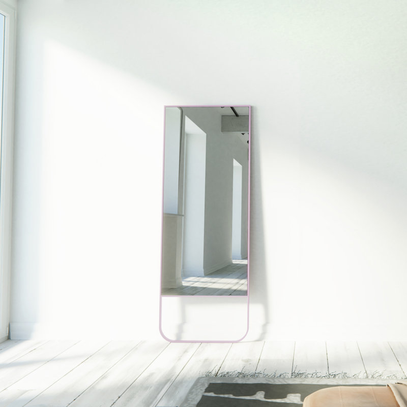 Miroir pleine grandeur moderne et contemporain, Rose