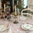 Rectangle Tablecloth - Pink And Green floral Beatrice-108347037