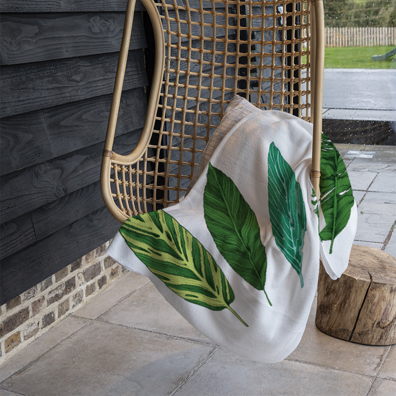 Domynic Plain Weave / Muslin Throw Blanket