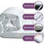 Surmatelas en duvet d'oie blanc Lise-1127331671