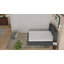 Matelas mi-ferme avec housse à fermeture éclair-40832968
