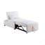 Canapé-lit contemporain en tissu Sherpa