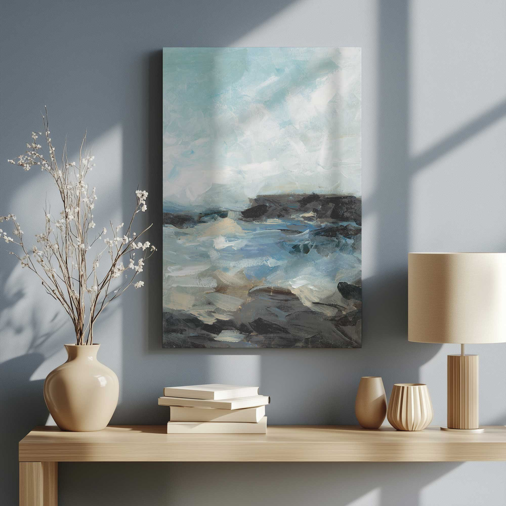 Dovecove Windswept Waters II Wrapped Canvas | Wayfair