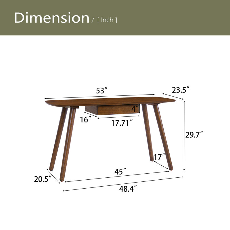 Bureau d'ordinateur Study, bureau, table d'étude, bureau d'écriture avec tiroir pour la maison, mobilier de bureau moderne
