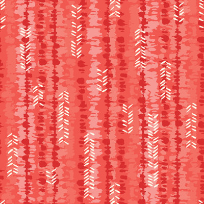 Rouveroy Tie-Dye Stripes by Anna Putina - Wrapped Canvas Print
