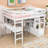 Gaetanina Kids Full Loft Bed with Drawers-306186856