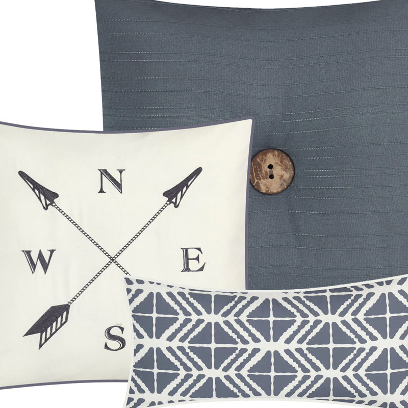 Chandler Comforter Set, King Comforter + 6 Additional Pieces