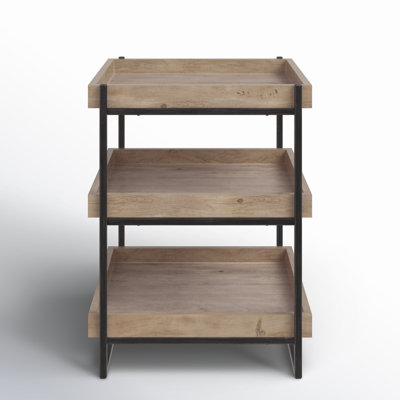 Lupita Solid Wood End Table
