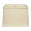Abat-jour rectangulaire ivoire en soie Pongee-429126699