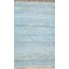 Tapis turquoise tissé à la main Halstead-131515610