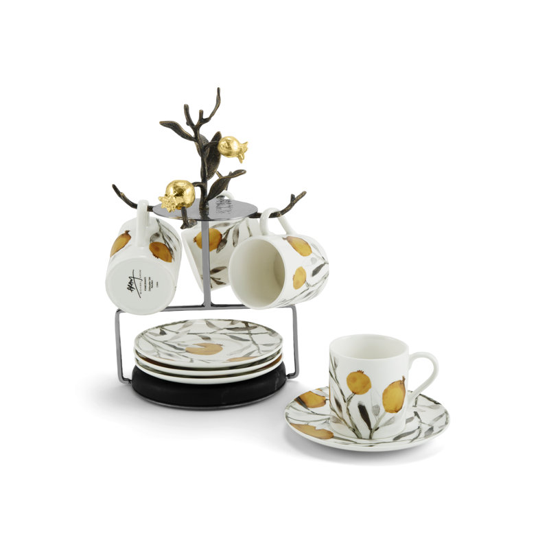 Pomegranate Demitasse