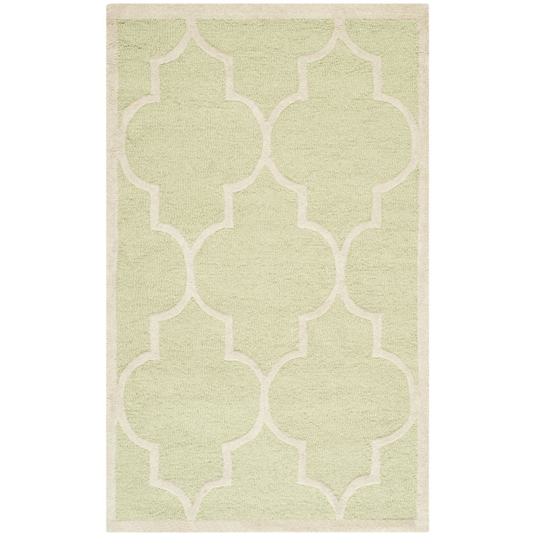 Cannen Hand Tufted Wool Geometric Rug