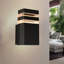 Avtej Black 20cm H Outdoor Flush Mount-1200658757