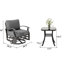 Fauteuil oscillant d'extérieur en métal 28,5 po-1069417567