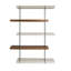 Walnut wood shelf