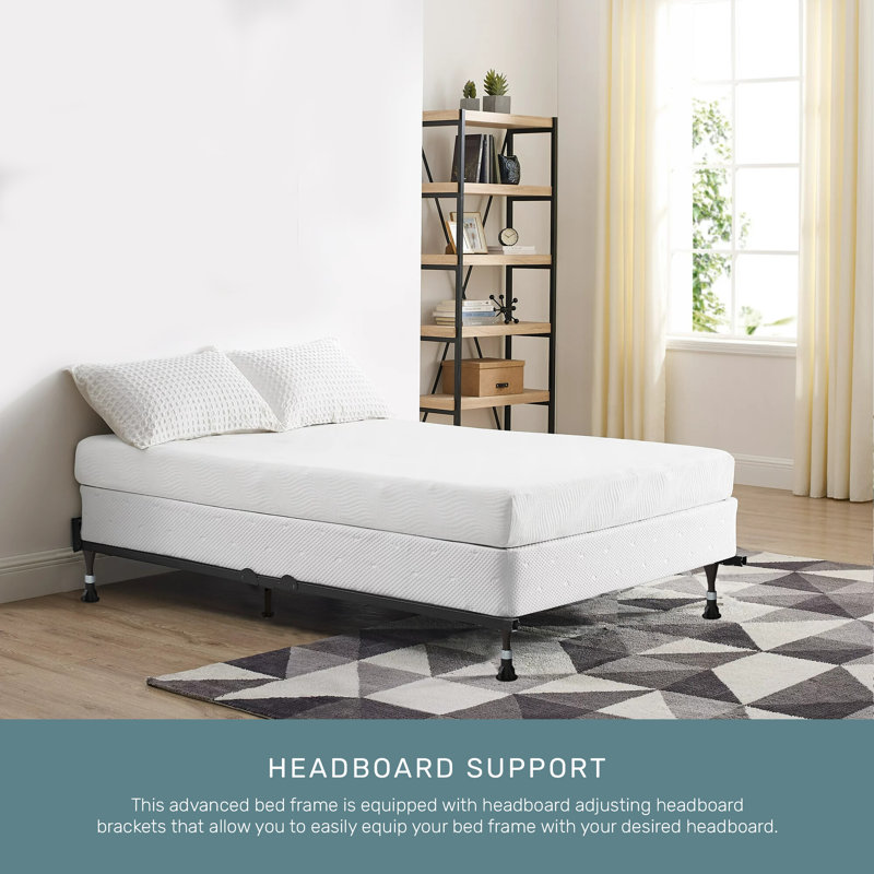 Pomona Advanced Bed Frame with Steel Rivets, King