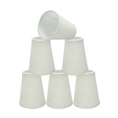 5'' H Fabric Empire Candelabra Shade