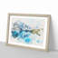 Morraine Lake in Banff Canada - Picture Frame Graphic Art Print-56890945-56890947