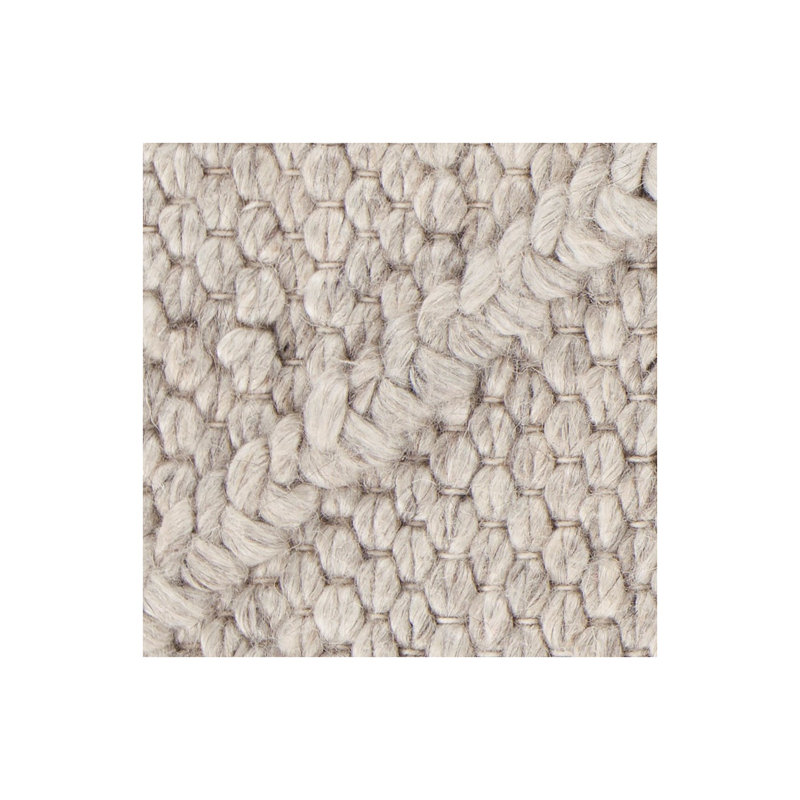 Tapis gris zone contemporaine texturée Arend, Rectangle 5 pi x 7 pi 6 po