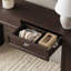 Console de 55 pouces avec 2 tiroirs et 2 armoires de rangement-589887626