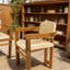 Ensemble de chaises d'extérieur en rotin tissé-101274138