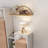 Elegant Wall Shelf, Solid Wood, 16.1 x 6.7 x 6.3 inches | 100% Real Wood with Unique Color Variations | Metal Brackets, Holds Up to 6.6 lbs | Perfect for Modern Home Decor, Stylish and Functional Storage Solution