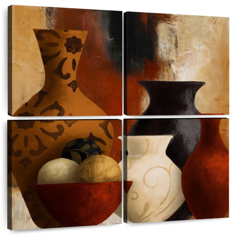 Senne Moroccan Vessels, 57" H x 57" W