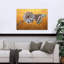 Colorful Butterfly On Pinecone Colorful Delicate Elegant Butterfly Autumn Nature Wall Art Print 1 Piece Wrapped Canvas Wall Art-201057218
