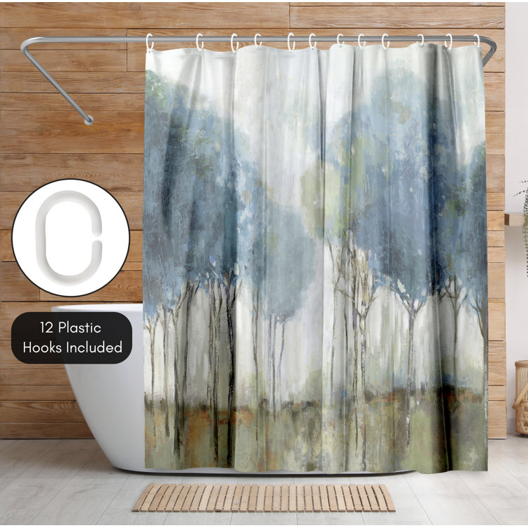 The Twillery Co.® Vintage Shower Curtain Misty Meadow by PI Creative Art &  Reviews