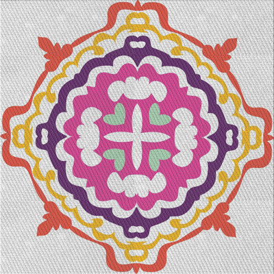Tapis rose