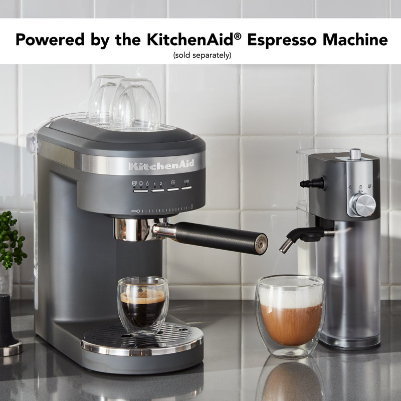 KitchenAid® Automatic Milk Frother Attachment, Dark Charcoal Gray