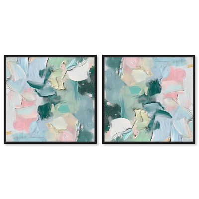 «Sprout of Life I Set Canvas Modern Trendy Art» par Art Remedy