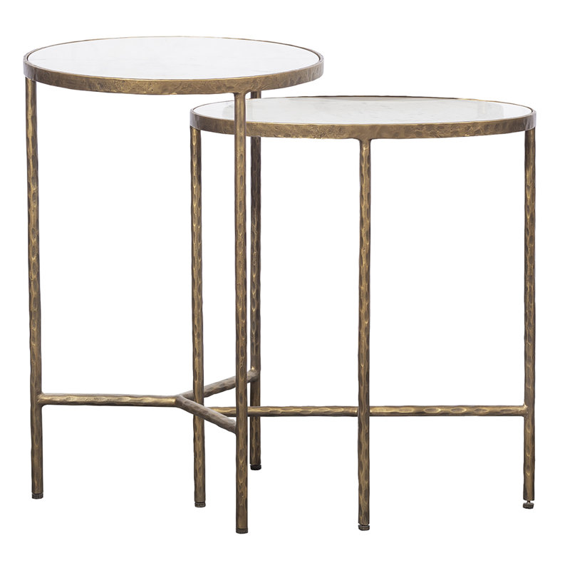 Veneto Marble Nesting End Table