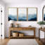 Pictures, Framed Canvas Giclee Print 3 Pieces Wall Art-125174554-125174557