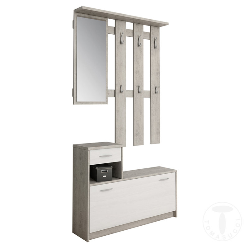 0cm W Manufactured Wood Shelving Unit